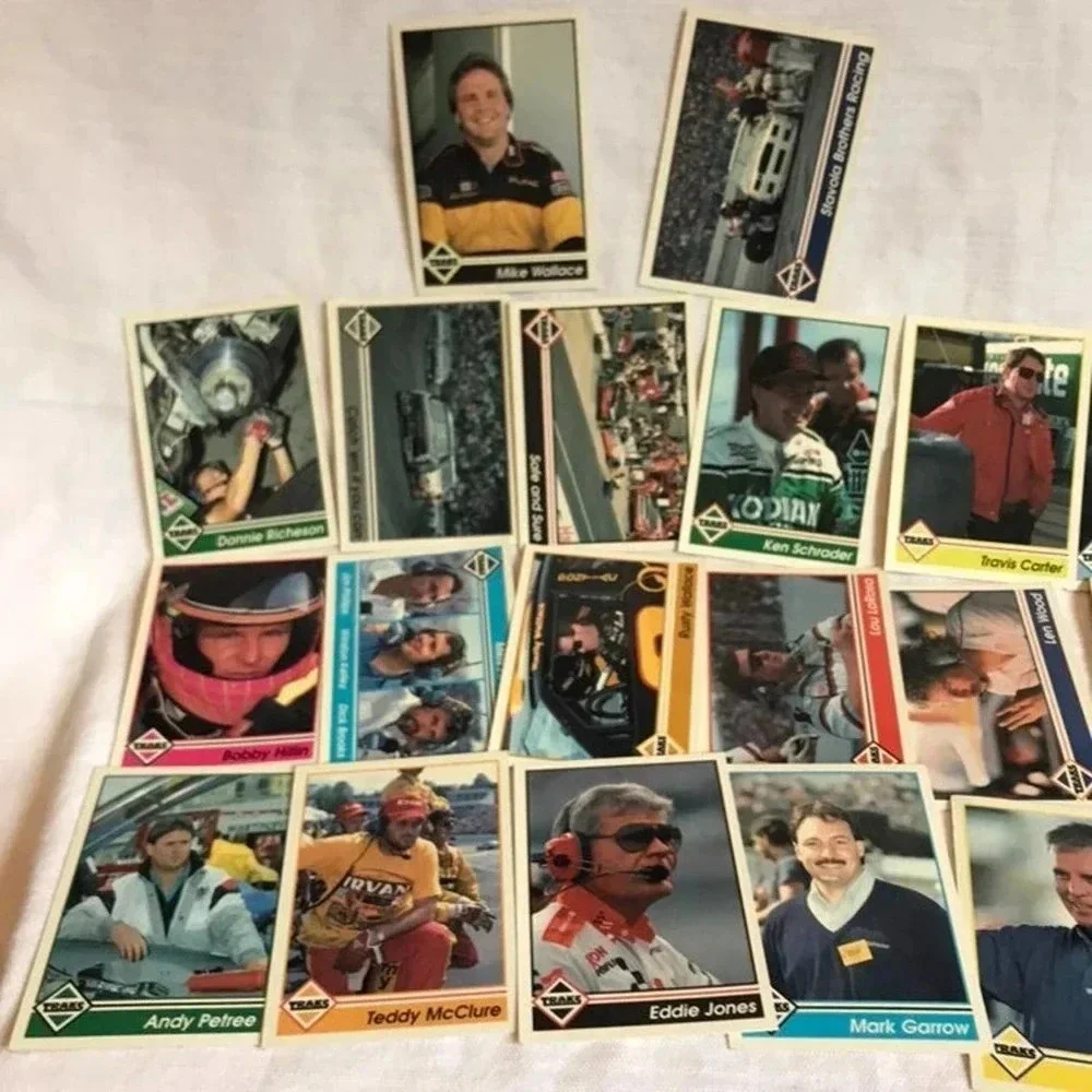 Vintage Race Cars / Car Racers Card Lot 20 Pieces